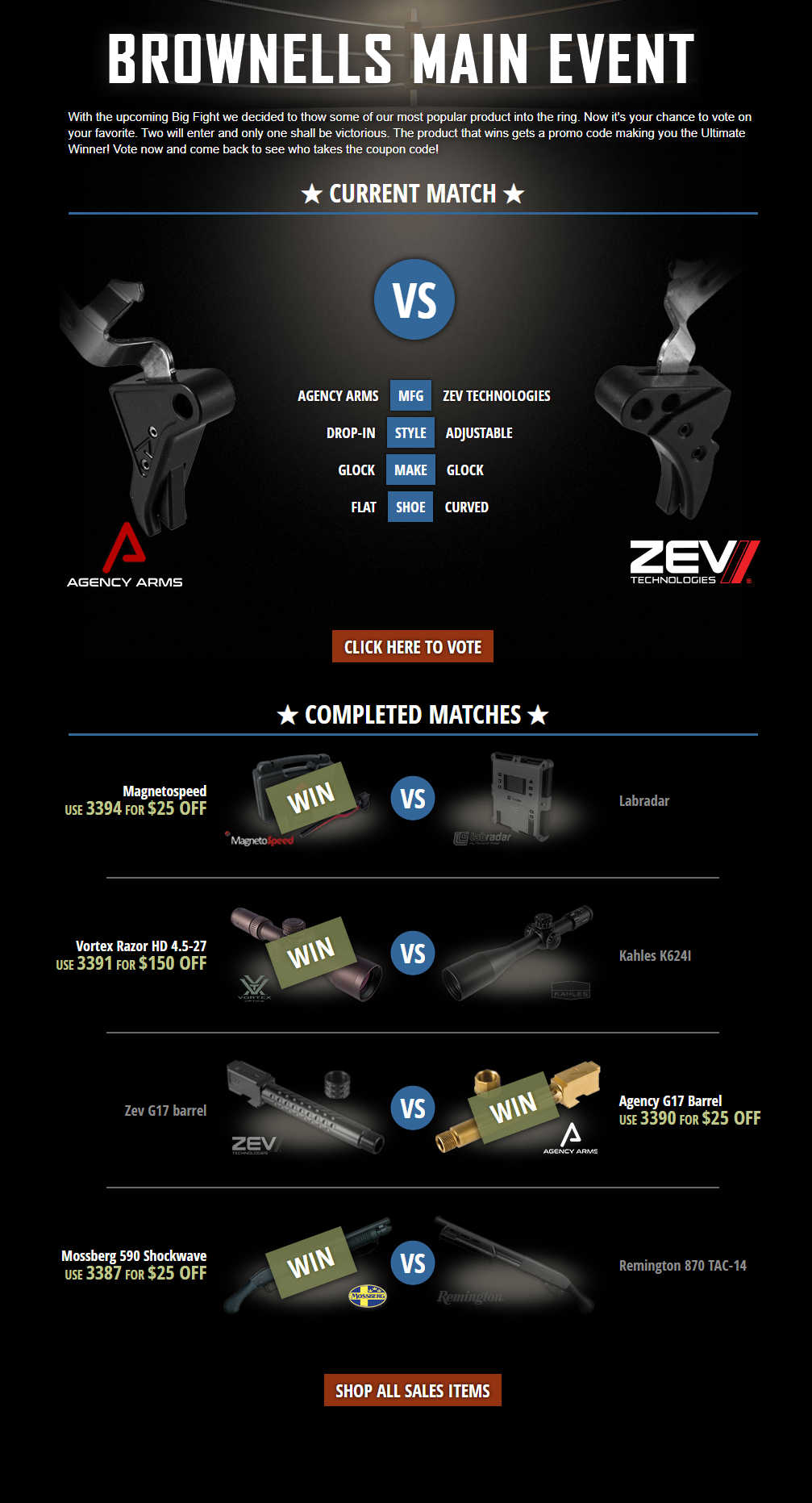 Main Event landing page day 5